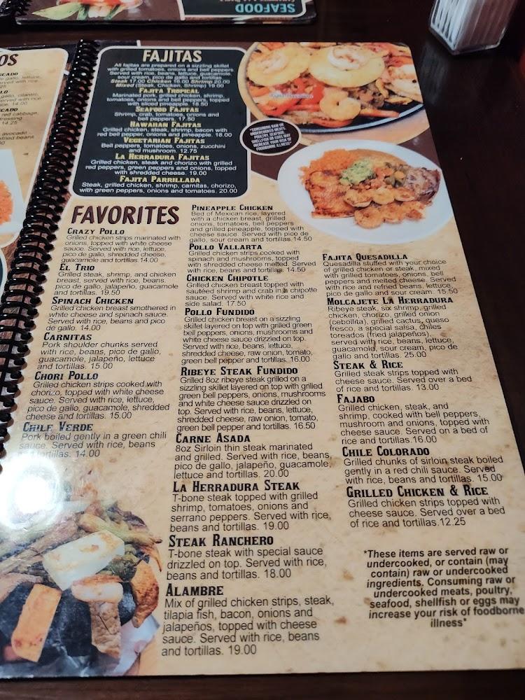 La Herradura - Menu Scan 4